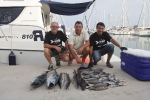 Tercera jornada de pesca del Trofeo ciudad de Burriana que celebra el Club Náutico