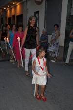 Multitudinaria procesión en honor a Sant Roc