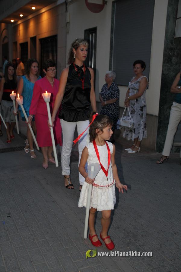 Multitudinaria procesión en honor a Sant Roc