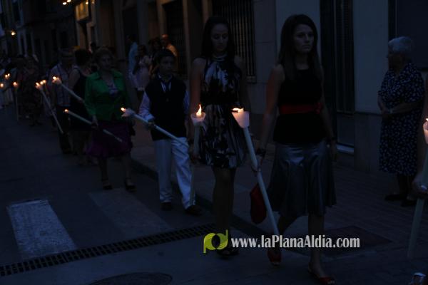 Multitudinaria procesión en honor a Sant Roc