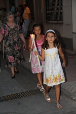 Multitudinaria procesión en honor a Sant Roc