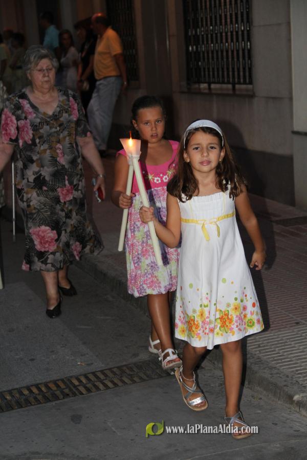 Multitudinaria procesión en honor a Sant Roc