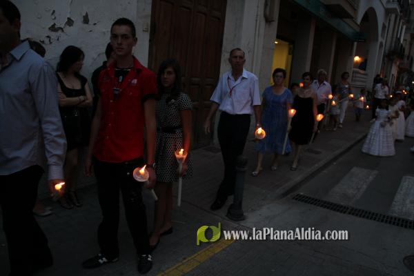 Multitudinaria procesión en honor a Sant Roc