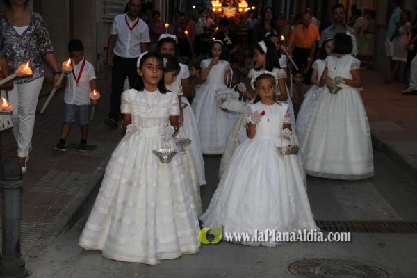 Multitudinaria procesión en honor a Sant Roc