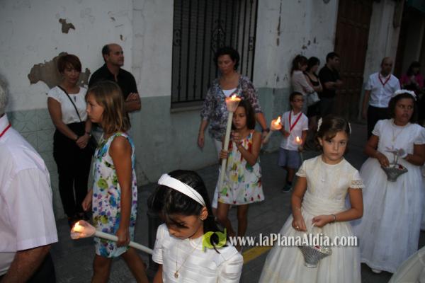 Multitudinaria procesión en honor a Sant Roc