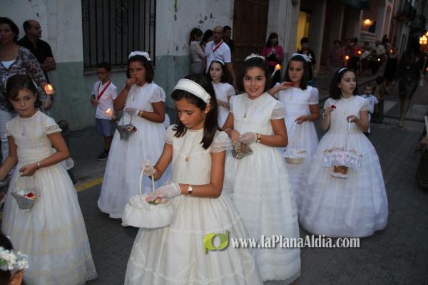 Multitudinaria procesión en honor a Sant Roc