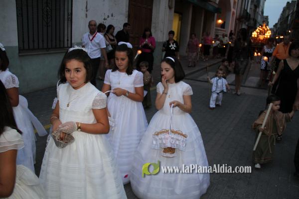 Multitudinaria procesión en honor a Sant Roc
