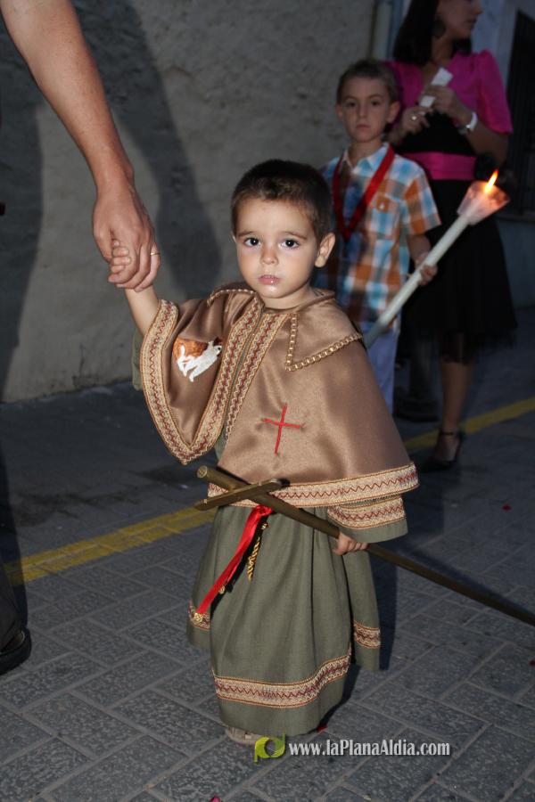 Multitudinaria procesión en honor a Sant Roc