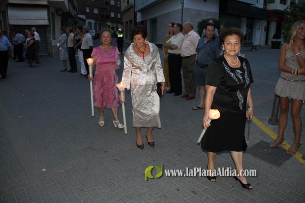 Multitudinaria procesión en honor a Sant Roc