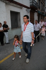 Multitudinaria procesión en honor a Sant Roc