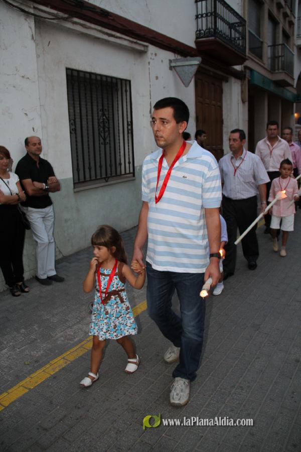 Multitudinaria procesión en honor a Sant Roc