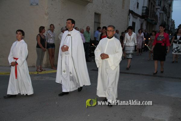 Multitudinaria procesión en honor a Sant Roc