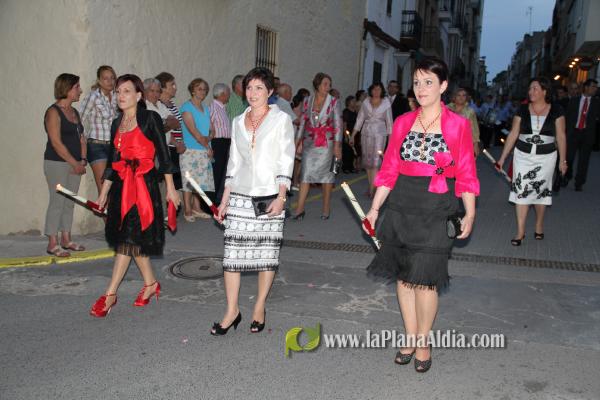 Multitudinaria procesión en honor a Sant Roc