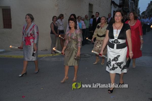 Multitudinaria procesión en honor a Sant Roc