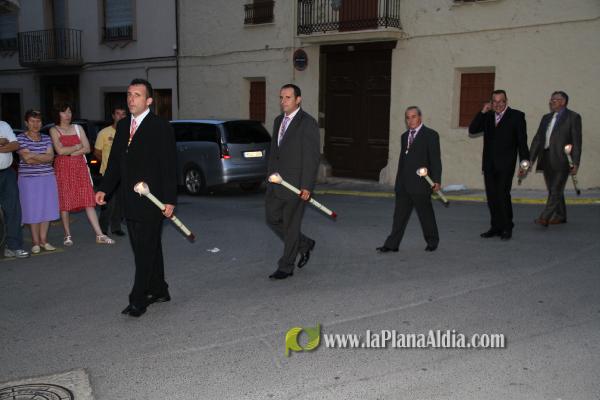 Multitudinaria procesión en honor a Sant Roc