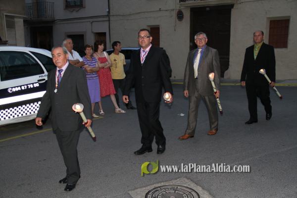 Multitudinaria procesión en honor a Sant Roc