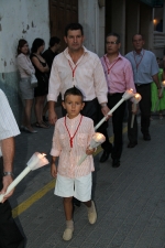 Multitudinaria procesión en honor a Sant Roc