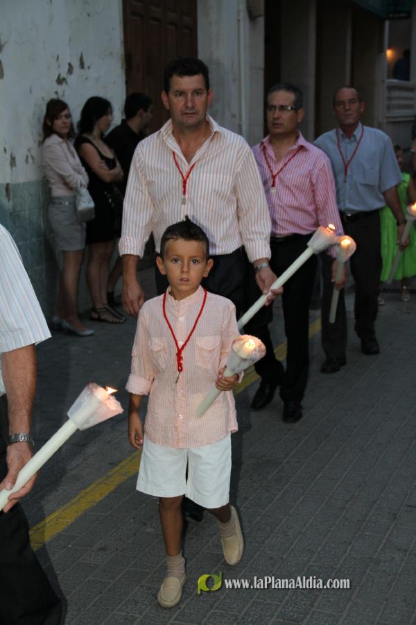 Multitudinaria procesión en honor a Sant Roc