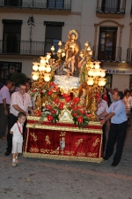 Multitudinaria procesión en honor a Sant Roc