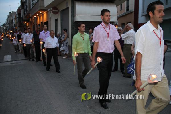 Multitudinaria procesión en honor a Sant Roc