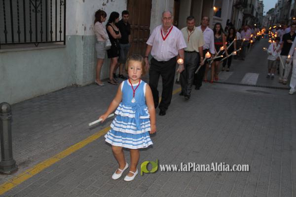 Multitudinaria procesión en honor a Sant Roc
