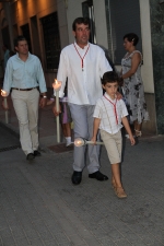 Multitudinaria procesión en honor a Sant Roc