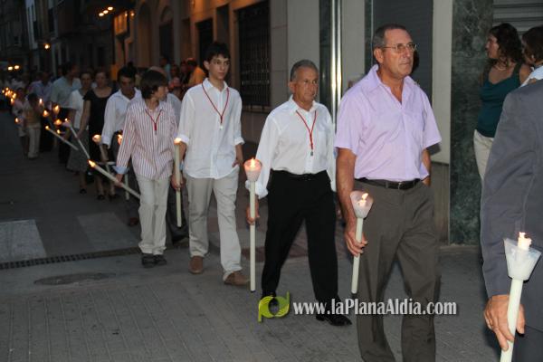 Multitudinaria procesión en honor a Sant Roc