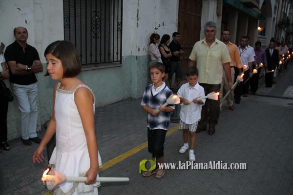 Multitudinaria procesión en honor a Sant Roc