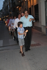 Multitudinaria procesión en honor a Sant Roc