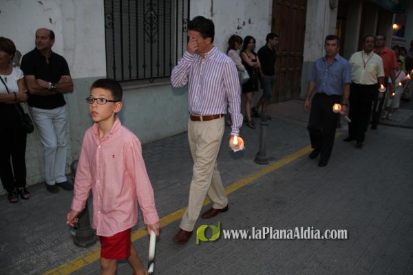 Multitudinaria procesión en honor a Sant Roc