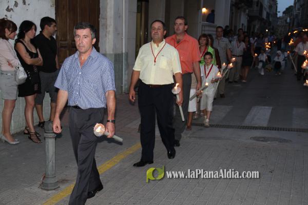 Multitudinaria procesión en honor a Sant Roc