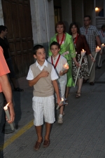 Multitudinaria procesión en honor a Sant Roc