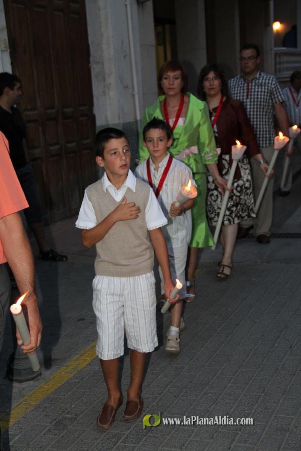 Multitudinaria procesión en honor a Sant Roc