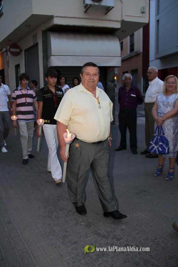 Multitudinaria procesión en honor a Sant Roc