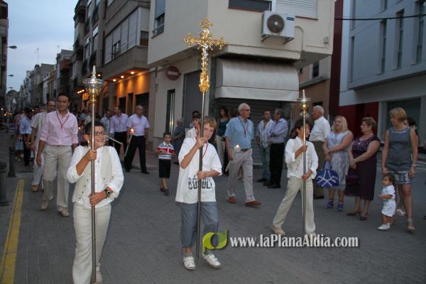 Multitudinaria procesión en honor a Sant Roc