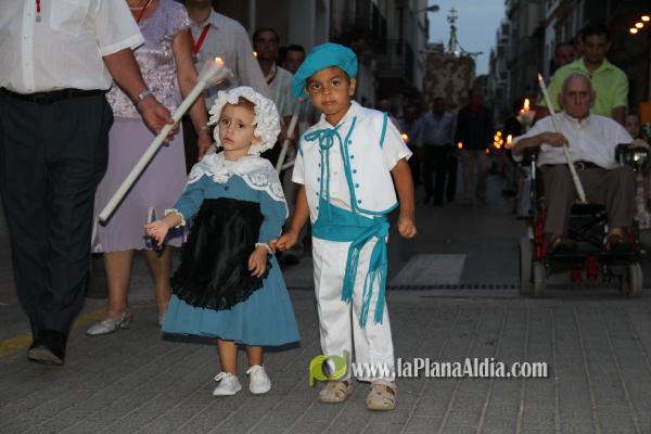 Multitudinaria procesión en honor a Sant Roc