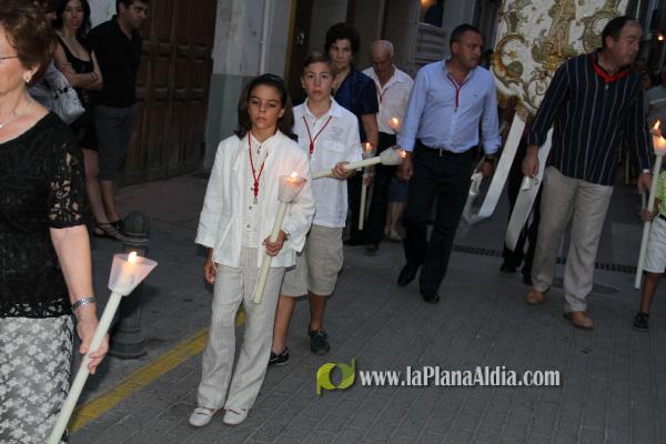 Multitudinaria procesión en honor a Sant Roc