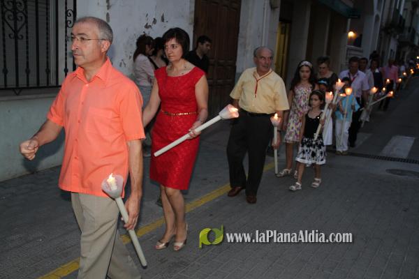 Multitudinaria procesión en honor a Sant Roc
