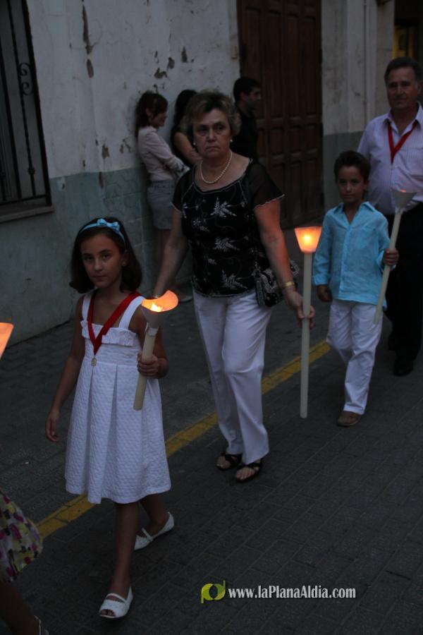 Multitudinaria procesión en honor a Sant Roc