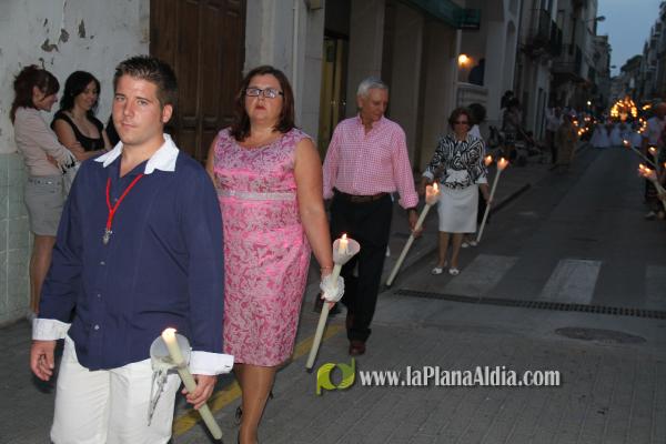 Multitudinaria procesión en honor a Sant Roc