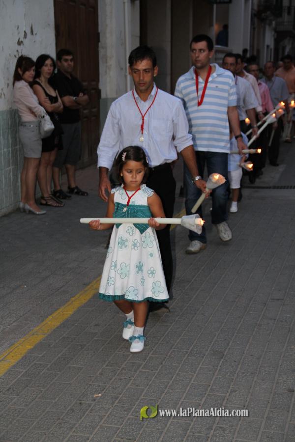 Multitudinaria procesión en honor a Sant Roc