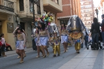 El desfile de animación infantil, hace participar a los más pequeños
