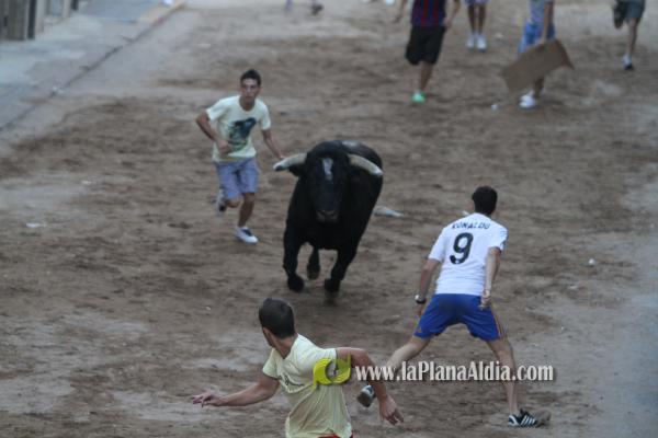 La lluvia obliga a aplazar hasta esta tarde los dos últimos toros de las fiestas de Sant Roc