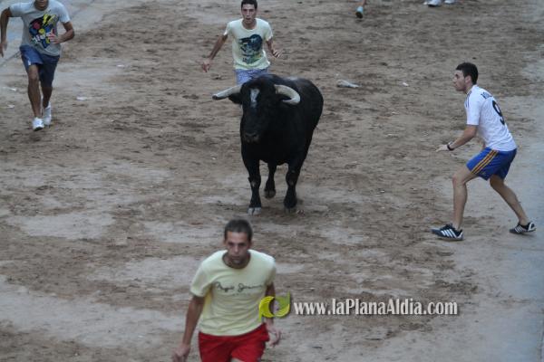 La lluvia obliga a aplazar hasta esta tarde los dos últimos toros de las fiestas de Sant Roc