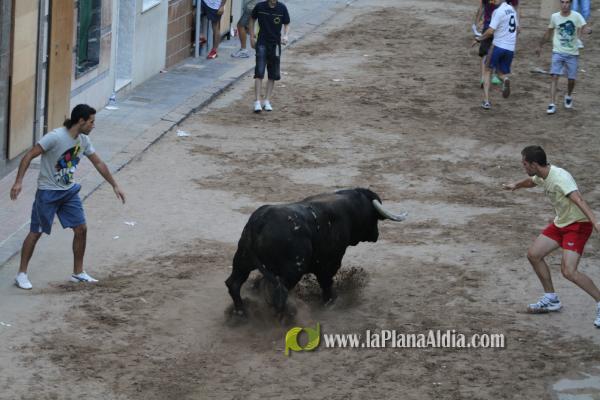 La lluvia obliga a aplazar hasta esta tarde los dos últimos toros de las fiestas de Sant Roc