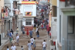 La lluvia obliga a aplazar hasta esta tarde los dos últimos toros de las fiestas de Sant Roc