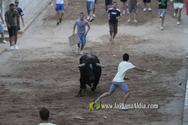 La lluvia obliga a aplazar hasta esta tarde los dos últimos toros de las fiestas de Sant Roc