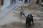 La lluvia obliga a aplazar hasta esta tarde los dos últimos toros de las fiestas de Sant Roc