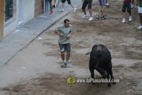 La lluvia obliga a aplazar hasta esta tarde los dos últimos toros de las fiestas de Sant Roc