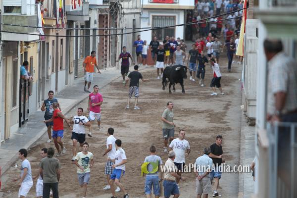 La lluvia obliga a aplazar hasta esta tarde los dos últimos toros de las fiestas de Sant Roc